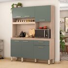 Cozinha Compacta Alamo 6 Portas E 1 Gaveta - Demóbile