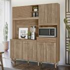 Cozinha Compacta Alecrim 7 Portas E 1 Gaveta - Nicioli