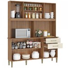 Cozinha Compacta Alice 5 Portas 2 Gavetas Manchester/champagn