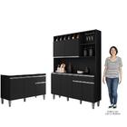 Cozinha Compacta Alice E Balcão Gabinete Sem Tampo Tatiane 12