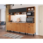 Cozinha Compacta Aline Sem Tampo 6 Portas E 1 Gaveta Casamia