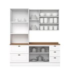 Cozinha Compacta Americana 3 Peças Com Torre Quente Branco Hp