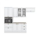 Cozinha Compacta Americana 4 Peças 6 Portas 5 Gavetas Com Tor