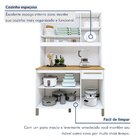 Cozinha Compacta Ametista 5 Pt 1 Gv Branca