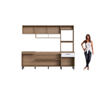 Cozinha Compacta Antonella 245 2cm 07 Portas 01 Gaveta An2500