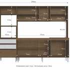 Cozinha Compacta Ariel 10 Pt 2 Gv Marrom E Gelo