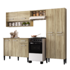 Cozinha Compacta Arizona Classic Carvalho Carraro