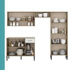 Cozinha Compacta Arizona Classic Com Armário E Balcão