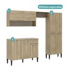 Cozinha Compacta Arizona Classic Com Armário E Balcão