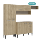 Cozinha Compacta Arizona Glam Carvalho Carraro