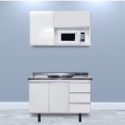 Cozinha Compacta Armário Aéreo E Balcão 120cm Montebello Móve