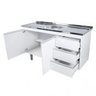 Cozinha Compacta Armário Aéreo E Balcão 150cm