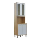 Cozinha Compacta Austria Com 1 Paneleiro 4 Portas Com Nicho E