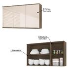 Cozinha Compacta Áustria Com 5 Peças - Dark/off White