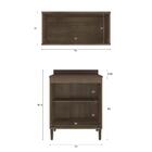 Cozinha Compacta Áustria Com 5 Peças - Dark/off White