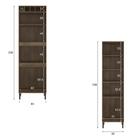 Cozinha Compacta Áustria Com 8 Peças - Dark/off White