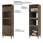 Cozinha Compacta Áustria Com 8 Peças - Dark/off White