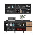 Cozinha Compacta Azaleia 8 Portas E 3 Gavetas Com Divisor De