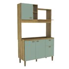 Cozinha Compacta Azaleia De 120cm 4 Portas E 1 Gaveta Bellagi