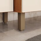 Cozinha Compacta B126 10 Portas 2 Gavetas Com Painel De Fundo