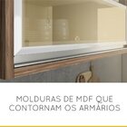 Cozinha Compacta Baronesa 5 Pt 5 Gv Branca E Marrom