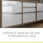 Cozinha Compacta Baronesa 5 Pt 5 Gv Branca E Marrom