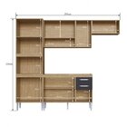 Cozinha Compacta Belgica Casamia Mel/grafite