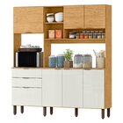 Cozinha Compacta Boreal 7 Portas E 2 Gavetas Espresso Móveis