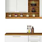 Cozinha Compacta Burguesa 7 Pt 4 Gv Branca E Freijó