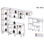 Cozinha Compacta C/ 2 Leds 3 Pçs Pequim Multimóveis V3412