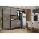 Cozinha Compacta C/ 2 Leds Armário E Balcão Com Tampo Pequim