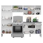 Cozinha Compacta C/ 3 Leds 4 Pçs Xangai Multimóveis V3415