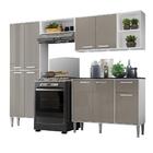 Cozinha Compacta C/ 3 Leds 4 Pçs Xangai Multimóveis V3415