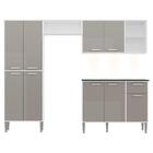 Cozinha Compacta C/ 3 Leds 4 Pçs Xangai Multimóveis V3415