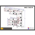 Cozinha Compacta Calábria Paneleiro, Aéreos E Balcão 3 Gaveta