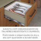 Cozinha Compacta Camponesa 6 Pt 3 Gv Freijó E Cinza