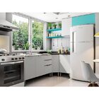 Cozinha Compacta Canto C/ 6 Portas 3 Gavetas E Nicho Pratelei