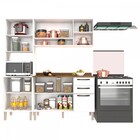 Cozinha Compacta Carol 8 Portas 2 Gavetas Branco 13342 - Sall