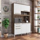 Cozinha Compacta Carvalho Branco Prisma Madine