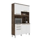 Cozinha Compacta Carvalho Branco Prisma Madine