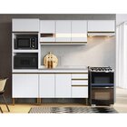 Cozinha Compacta Casablanca Gralar Branco Acetinado