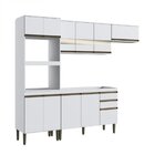Cozinha Compacta Casablanca Gralar Branco Acetinado
