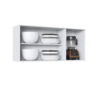 Cozinha Compacta Casablanca Gralar Branco Acetinado