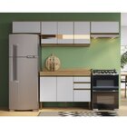 Cozinha Compacta Casablanca Gralar Mel/off White