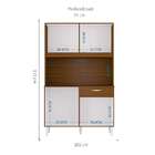 Cozinha Compacta Cássia 8 Pt 1 Gv Capuccino