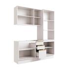 Cozinha Compacta Celeste Kappesberg 100% Mdf Branco 190cm