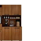Cozinha Compacta Charme 7 Portas 2 Gavetas Carvalho - Chf