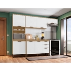 Cozinha Compacta Cloe Plus 5 Peças Cartagena Branco Bnn Decor