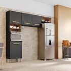 Cozinha Compacta Com 04 Portas E 02 Nichos Emily Cor Atacama