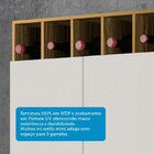 Cozinha Compacta Com 12 Portas 2 Gavetas E Espaço Para Micro-